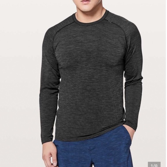 Lululemon Other - Lululemon Metal Vent Tech Long Sleeve Shirt Mens Gray Heather Workout Top